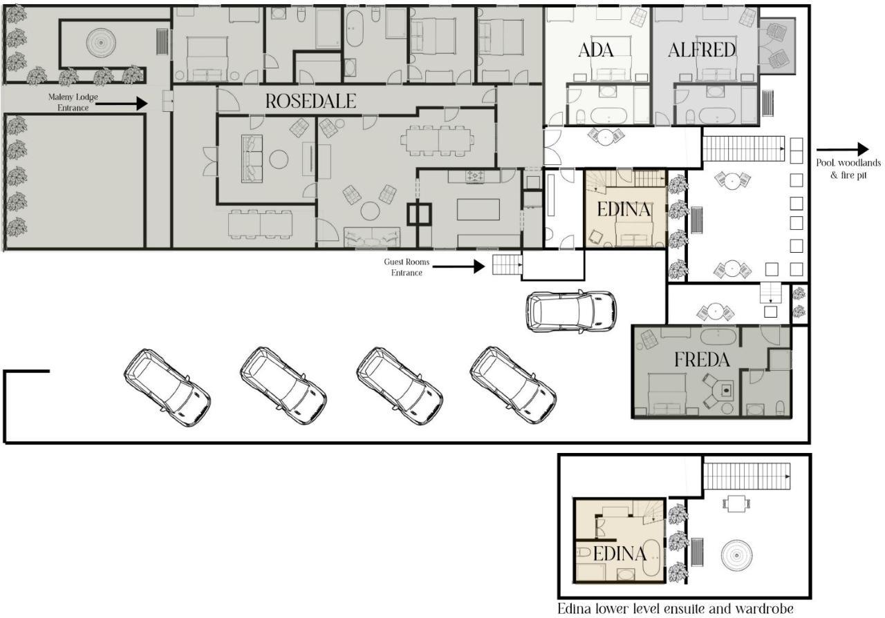 Maleny Lodge Zewnętrze zdjęcie